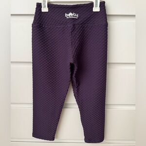 Booty by Brabants Textured Purple Leggings